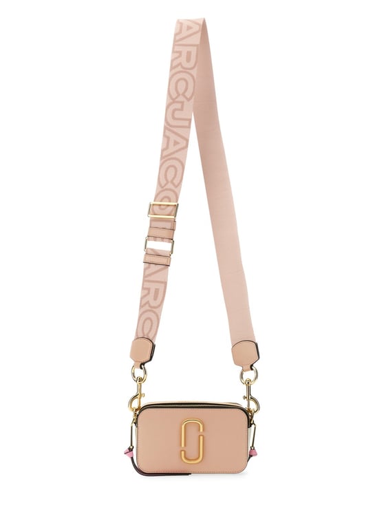 Marc Jacobs The Snapshot Crossbody Double-J Cow Leather Shoulder Bag