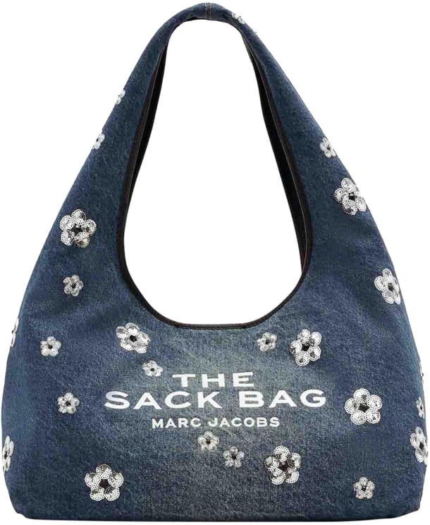 Marc Jacobs The Sequin Daisy Denim Sack Bag