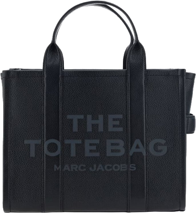 Marc Jacobs Marc Jacobs Black Calf Leather Bos Taurus Handbag