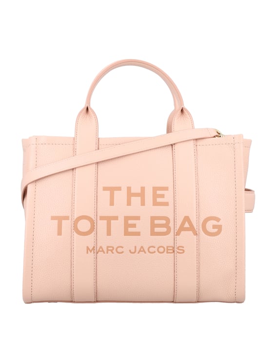 Marc Jacobs The Medium Tote Leather Rosa