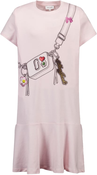 Marc Jacobs Marc Jacobs Kinder Meisjes Jurk In Licht Roze