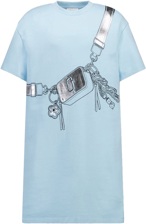 Marc Jacobs Marc Jacobs Kinder Meisjes Jurk In Licht Blauw