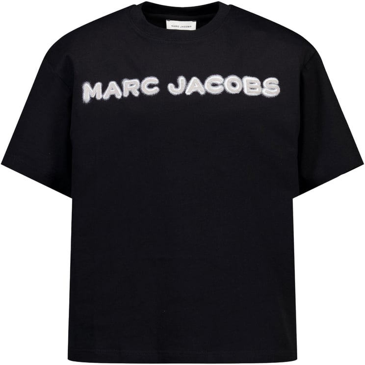 Marc Jacobs Marc Jacobs Kinder Unisex T-Shirt In Zwart