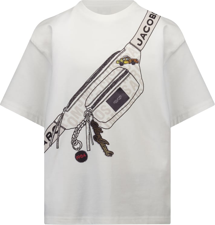 Marc Jacobs Marc Jacobs Kinder Jongens T-Shirt In Wit