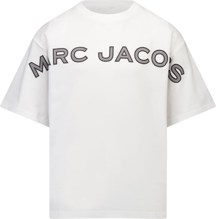 Marc Jacobs Marc Jacobs Kinder Unisex T-Shirt In Wit