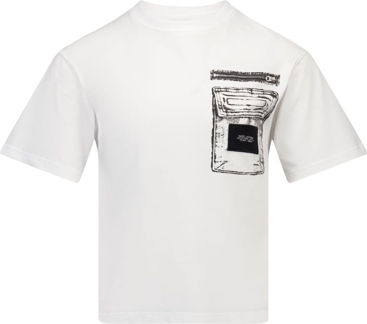 Marc Jacobs Marc Jacobs Kinder Jongens T-Shirt In Wit