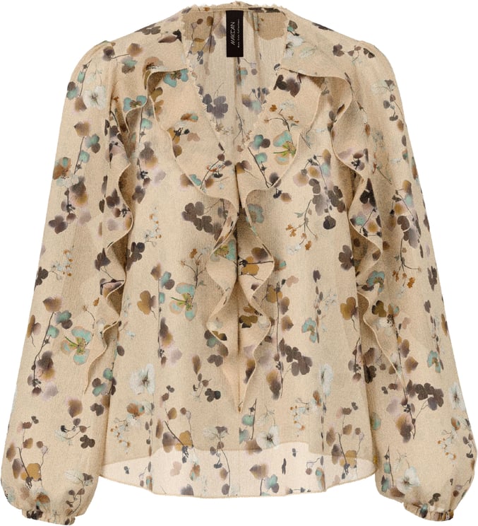 Marc Cain Marccain Blouse Blouses Creme Bc 51.08 W54