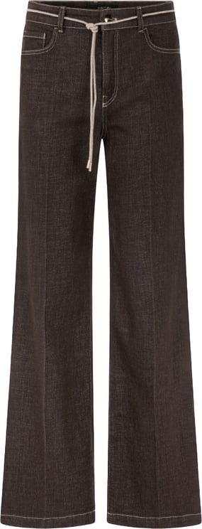 Marc Cain Marccain Jeans Jeans Donkerbruin Bc 82.25 D09