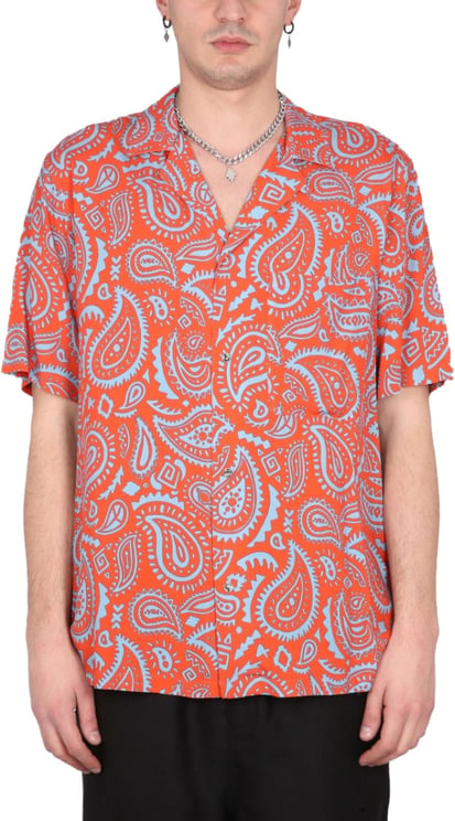 Marcelo Burlon Paisley Hawaii Shirt