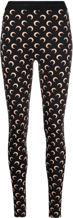 Marine Serre Trousers Nero