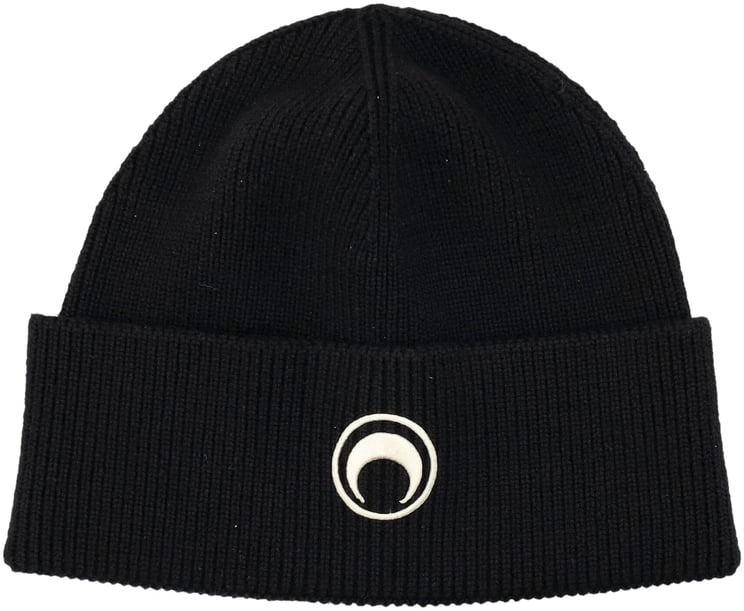 Marine Serre Beanie Moon Nero