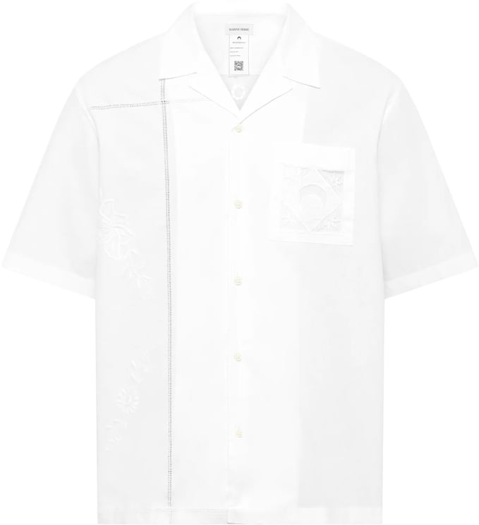Marine Serre Shirts Beige