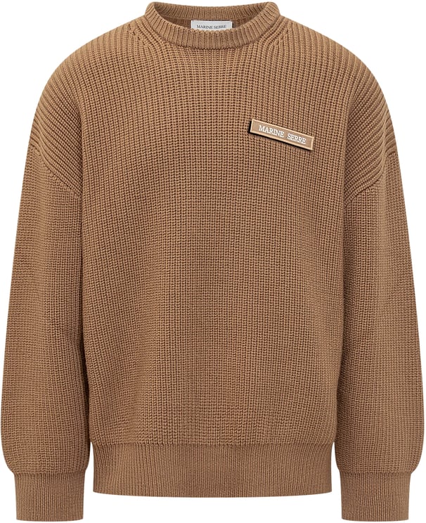 Marine Serre Maglia con Logo