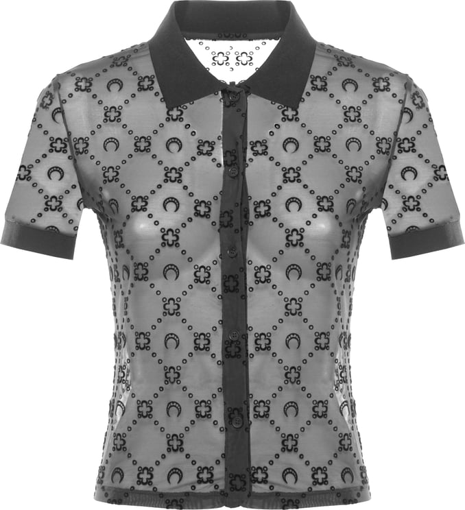 Marine Serre Shirts Black