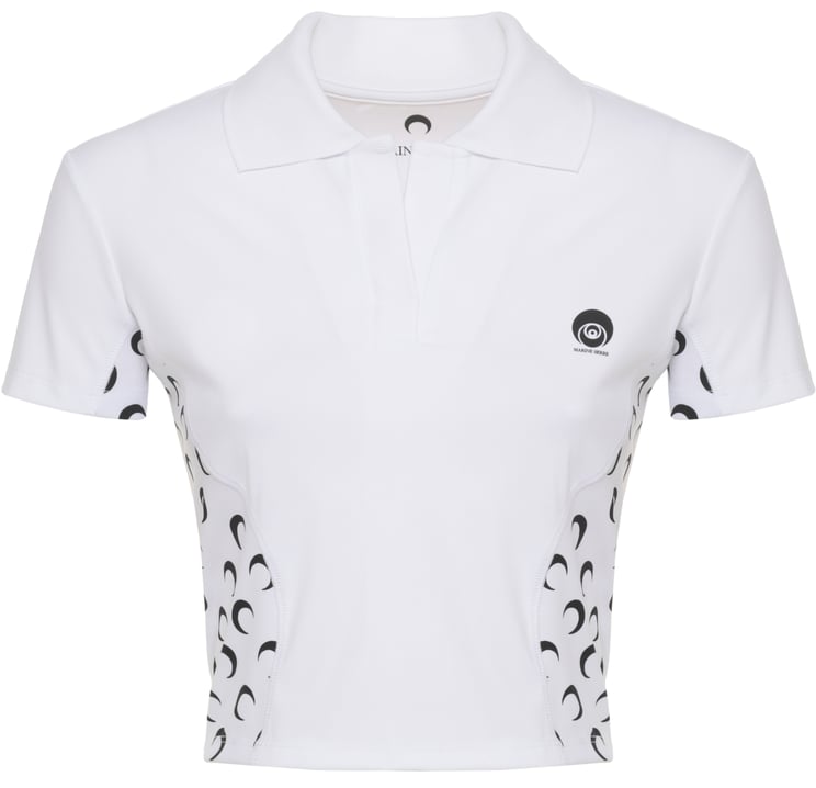 Marine Serre T-Shirts And Polos White