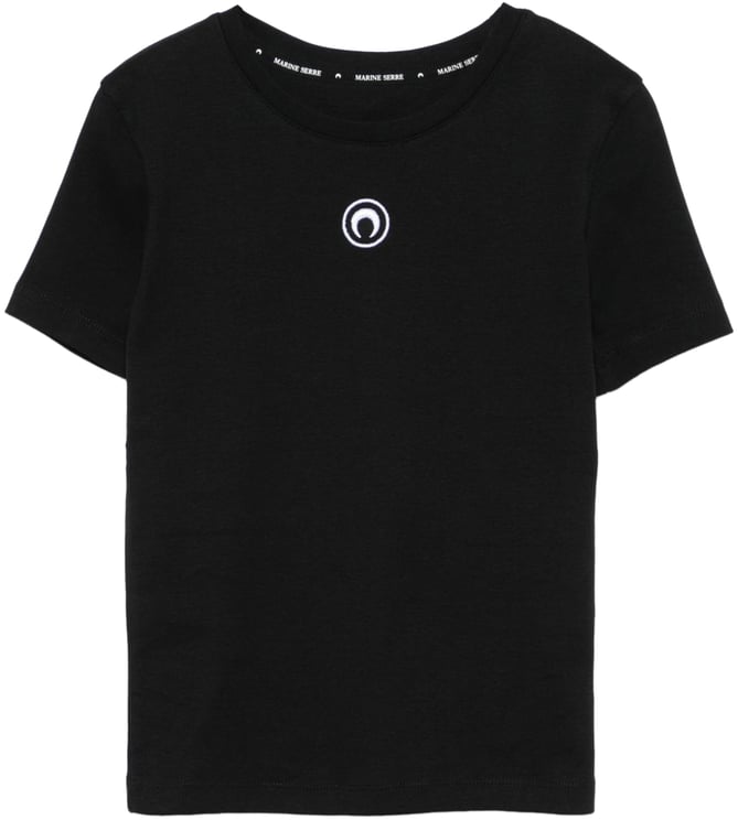 Marine Serre T-Shirts And Polos Black