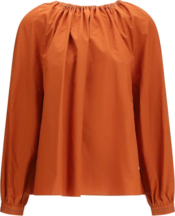 Marni Marni Orange Cotton Polo Shirt