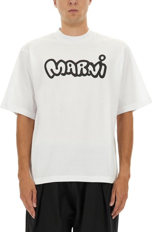Marni T-SHIRT WITH PRINT
