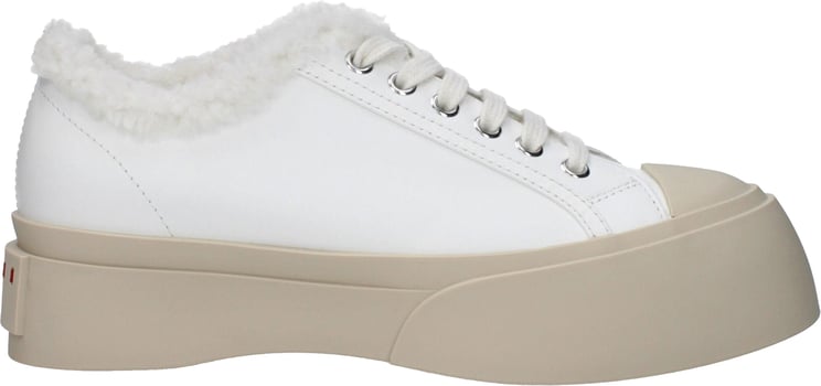 Marni Marni White Leather Low Top Sneakers