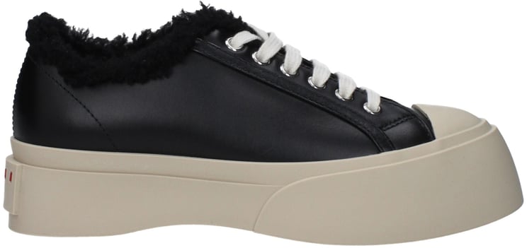 Marni Marni Black Leather Chunky Sneakers
