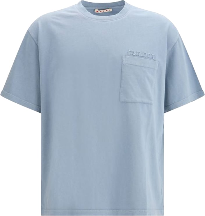 Marni Marni Blue Cotton T-Shirt