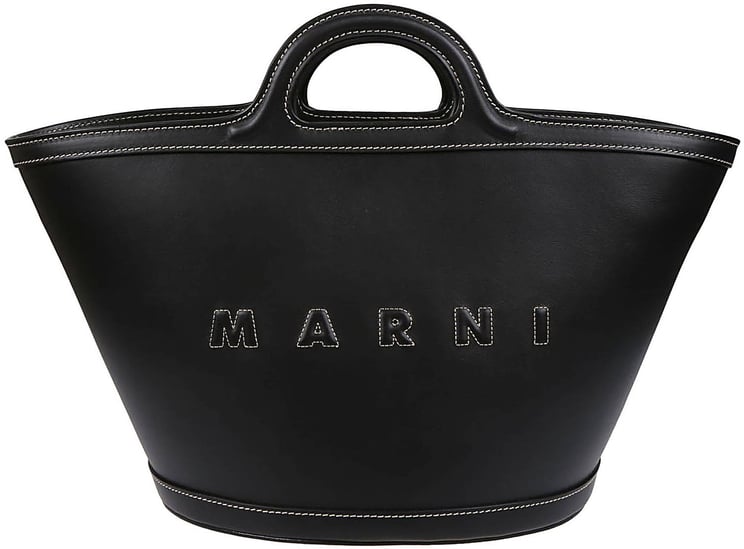 Marni Tropicalia Small Handbag Black