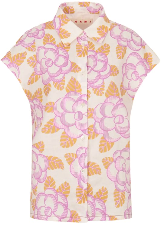 Marni Shirt Pink Multi Color