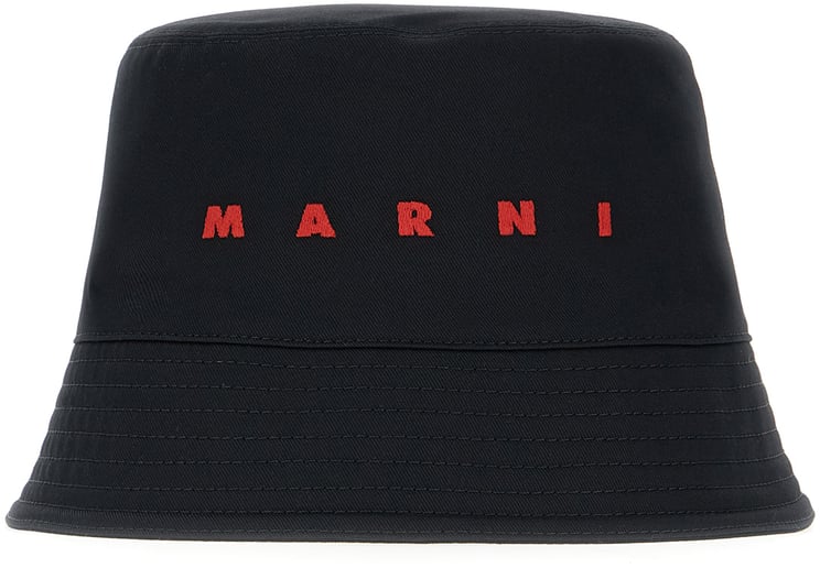 Marni Marni Black cotton hat