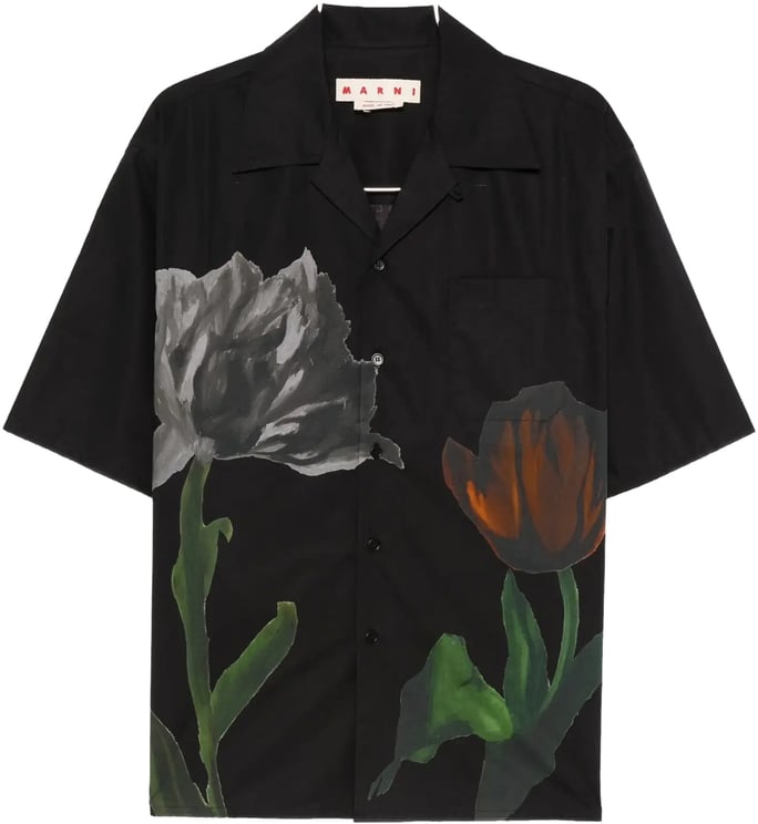 Marni Short Sleeve Shirt Black