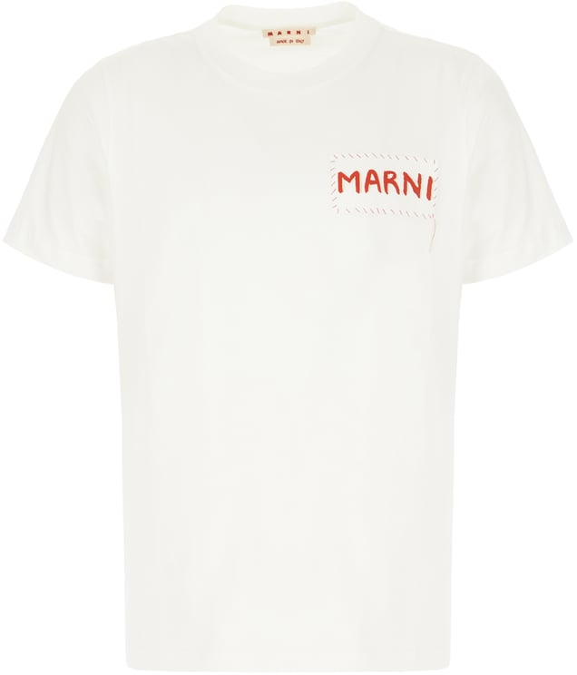 Marni Marni White cotton t-shirt