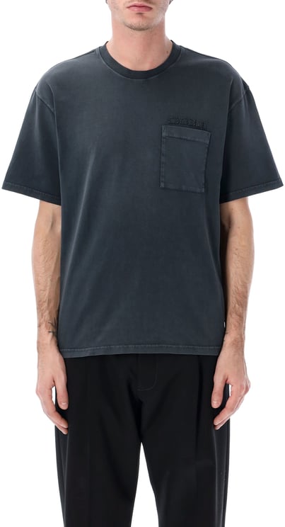Marni Tshirt Logo Pocket Nero