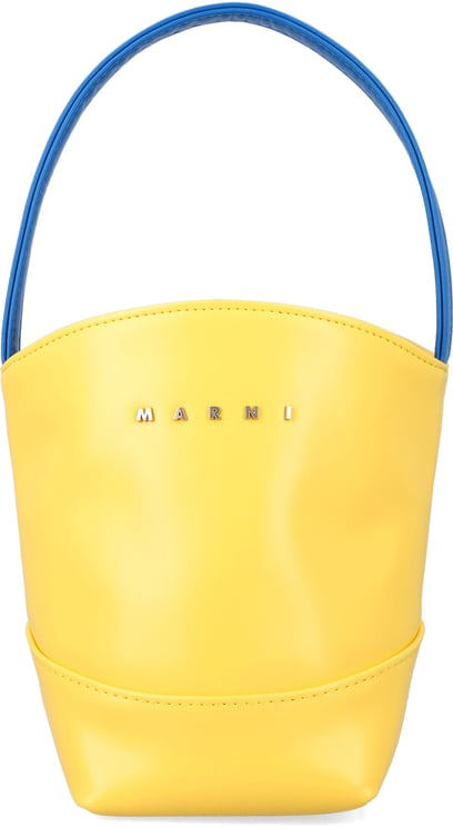 Marni Flower Basket Bag Giallo