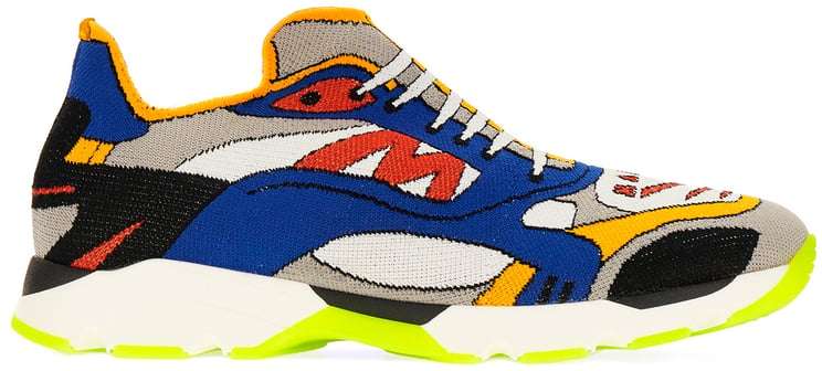Marni Marni Printed fabric slip ons