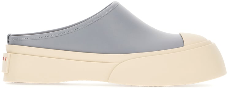 Marni Marni Grey leather slippers