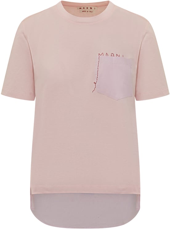 Marni Marni T-shirt con Taschino Ricamato