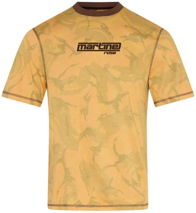 Martine Rose Classic T-shirt Orange Camo