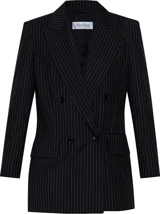 Max Mara Mattia Jacket Black White