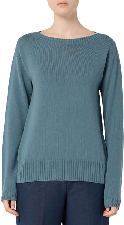 Max Mara Sweaters Avion Blue