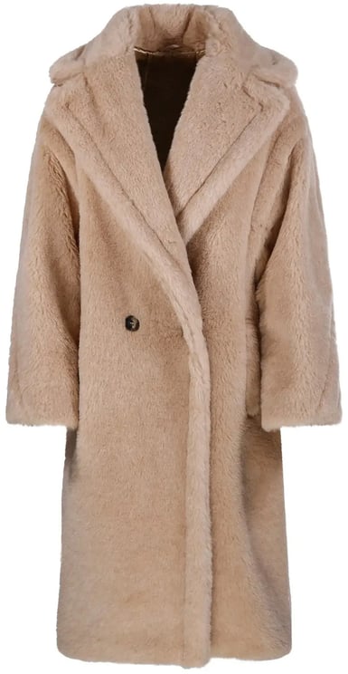 Max Mara Tedgirl Coat Albino