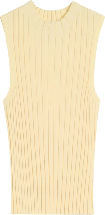 Max Mara Max Mara Weekend Wkdbautta Tops Lichtgeel 2615361022600