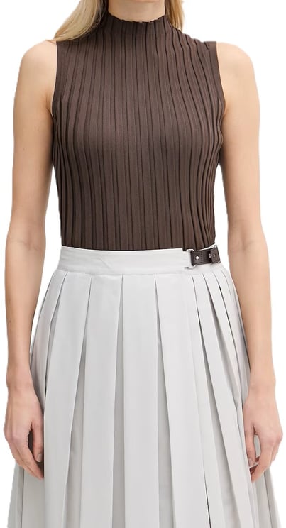 Max Mara T-Shirts And Polos Cioccolato