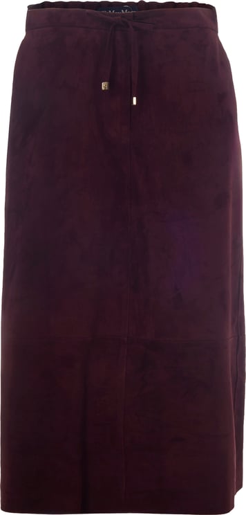 Max Mara 'S Max Mara Skirts Rosso Scuro