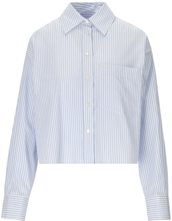 Max Mara MAX MARA WEEKEND EDEN LIGHT BLUE STRIPED SHIRT
