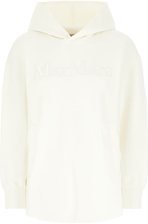 Max Mara Max Mara S Ivory cotton blend sweatshirt