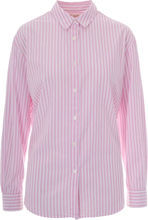 MC2 Saint Barth Shirts Cotton Stripes V Snoopy Bonjou