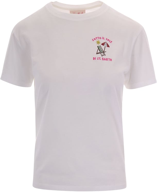 MC2 Saint Barth T-Shirts And Polos Sotto Il Sole 01N Strass Emb