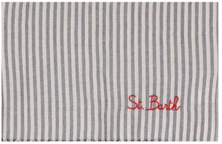 MC2 Saint Barth Sea Clothing Blu Bianco