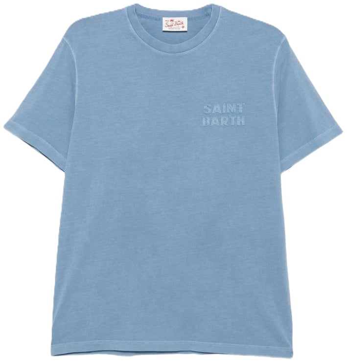 MC2 Saint Barth T-Shirts And Polos Azzurro