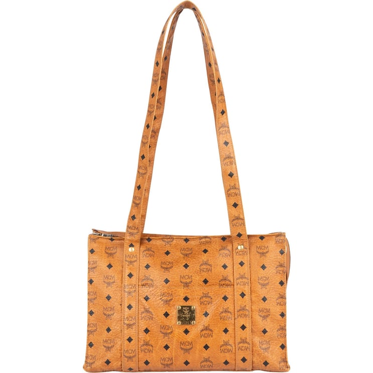 MCM MCM Monogram Visetos Tote Shoulder Bag