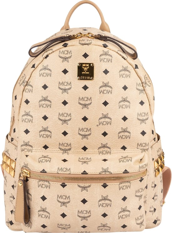 MCM MCM Monogram Visetos Studs Backpack